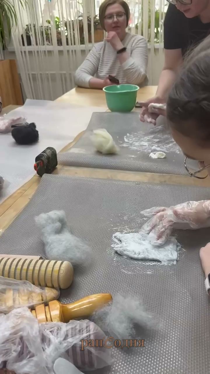 Валяние мокрое / Ключница, брелок
