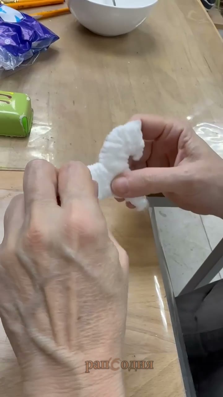 Ватная игрушка / Лошадка