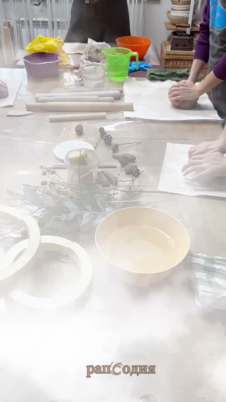 Гипс / Ботанический барельеф