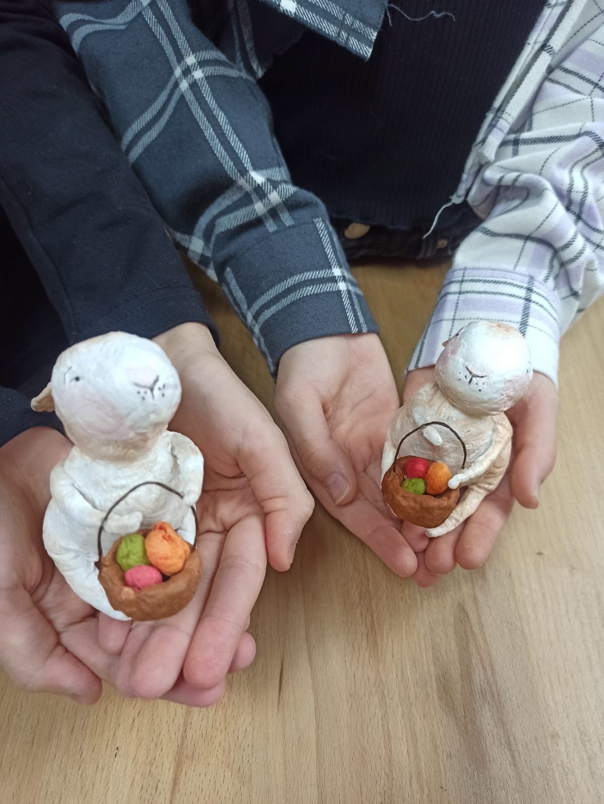 Ватная игрушка/Зайчик винтажный