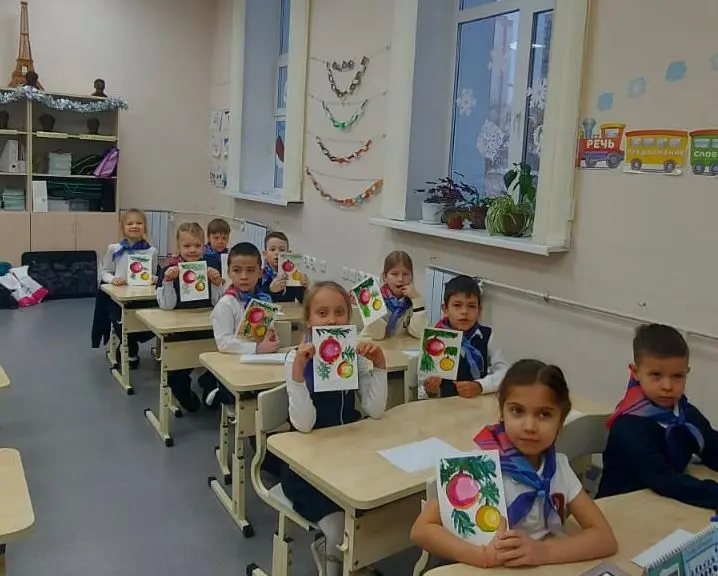 Живопись/Авторская открытка Новогодняя