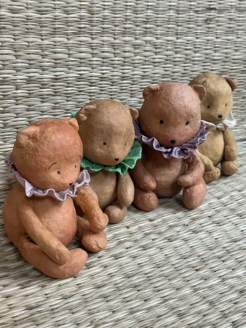 Ватная игрушка/Мишка винтажный